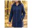 Manteau Polaire Caban Femme MAYFLOWER TOKYO2 – Bleu Marine-1