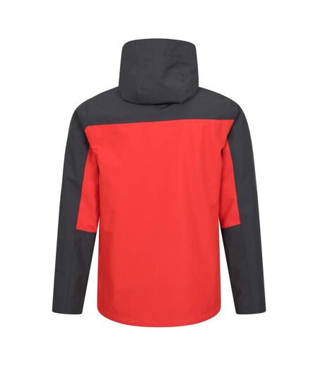 Mens Brisk Extreme Waterproof Jacket Active Red Mountain Warehouse