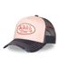 Casquette trucker avec filet effet usé et patch brodé Used Vondutch-1