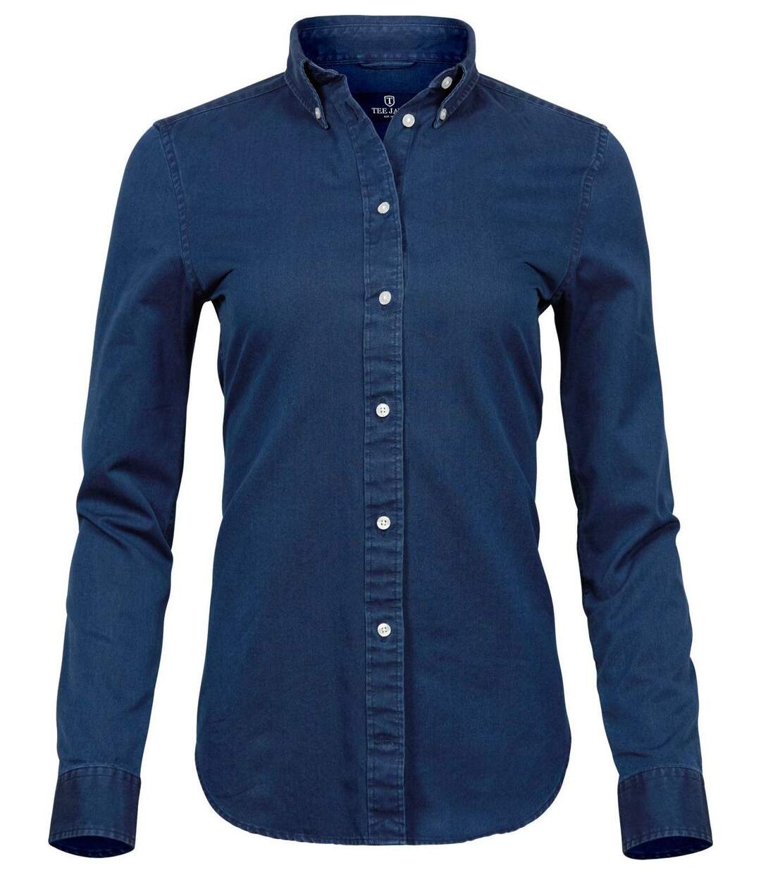 Chemise femme Casual twill - 4003 - bleu indigo - manches longues