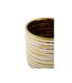 Lot de 2 Vases en Céramique Blom 23cm Or & Blanc-2