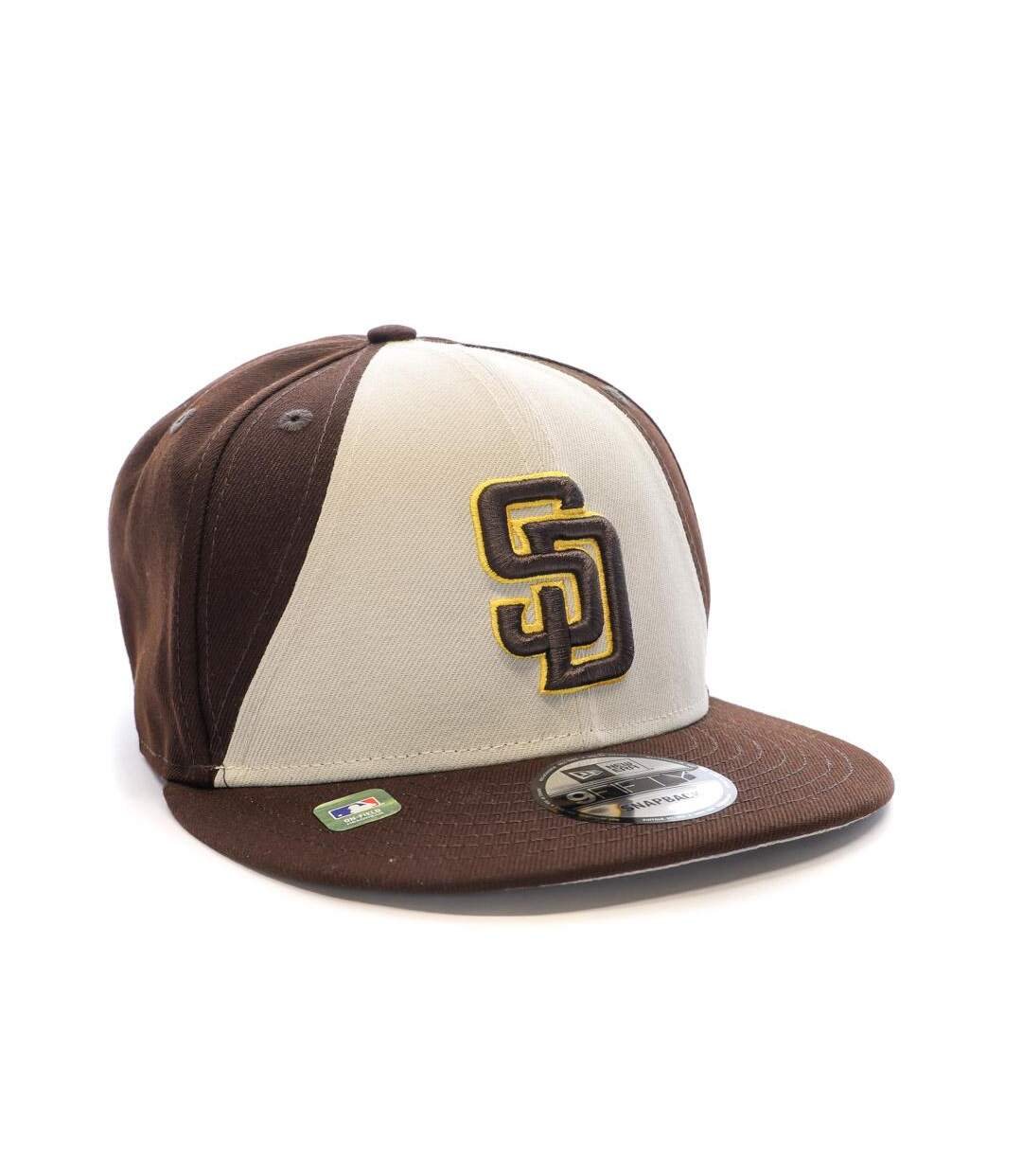 Casquette beige/marron homme new era sadpad - osfm-2