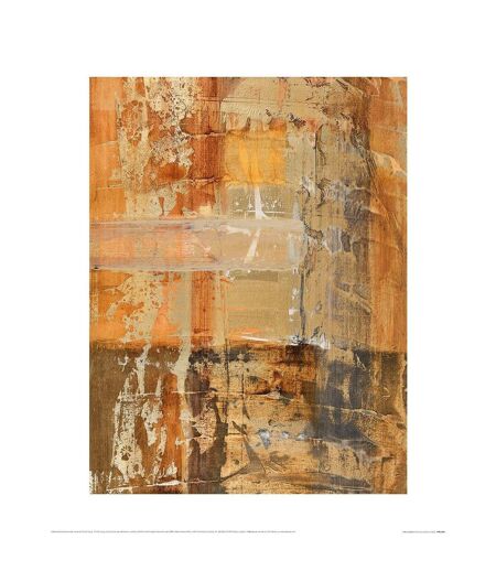 Luanna Flammia Life Is Golden II Print (Brown/Orange) (50cm x 40cm)