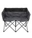 Regatta Navas 2 Person Camping Chair (Black/Ebony) (One Size) - UTRG10552