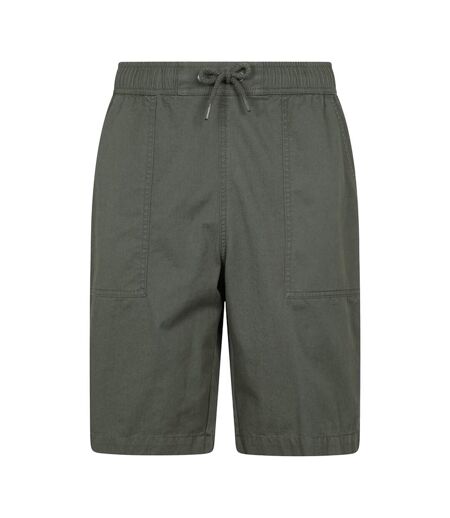 Mens dale shorts khaki green Mountain Warehouse