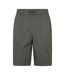 Mens dale shorts khaki green Mountain Warehouse-1