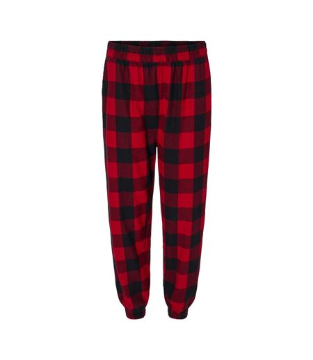 Pantalon De Jogging Homme Rouge Noir Burnside