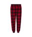 Pantalon De Jogging Homme Rouge Noir Burnside-1