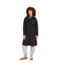 Womens/ladies Jade Long Length Waterproof Jacket Black Animal-4