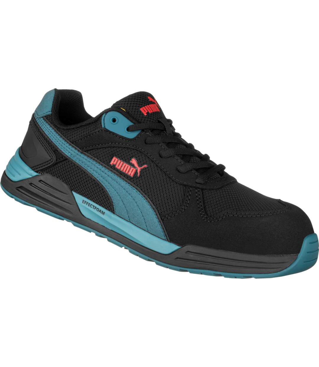 Baskets de sécurité Frontside S1P Puma noires/bleues