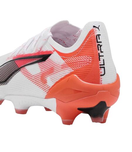 Womens/ladies Ultra Ultimate Firm Ground Football Boots White Red Puma