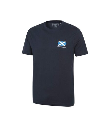 Mens west highlands short-sleeved t-shirt navy Mountain Warehouse