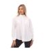 Womens/ladies Luxury Poplin Relaxed Fit Shirt White Gant-2