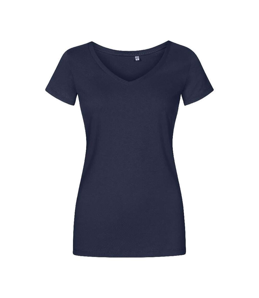 T-shirt Femme Bleu Marine Français X.O By Promodoro-1