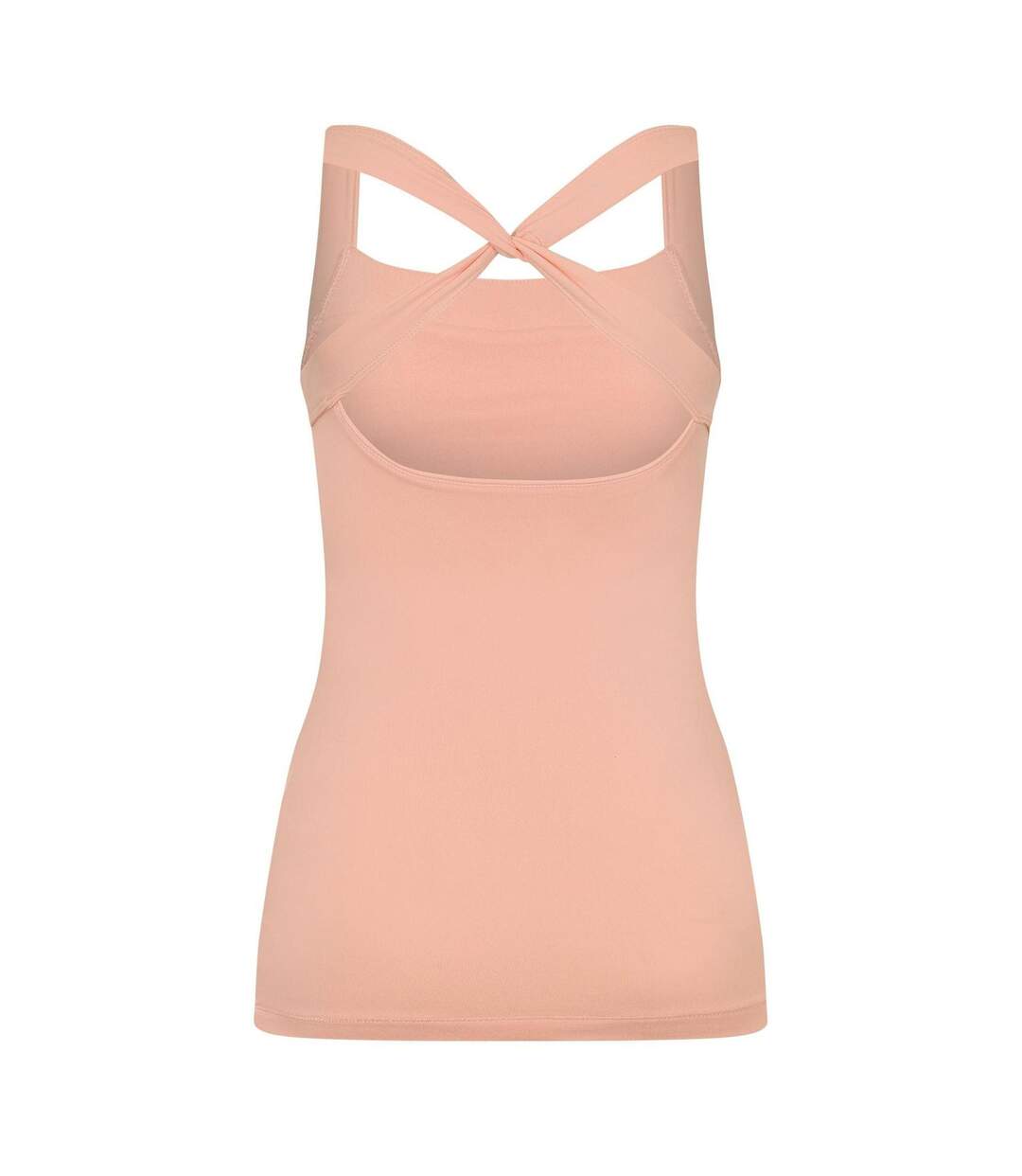 Womens/ladies Shala Tank Top Pink Puma-2