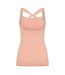 Womens/ladies Shala Tank Top Pink Puma-2