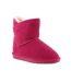 Après-skis Mia Pom Berry Femme Rose Bearpaw-1