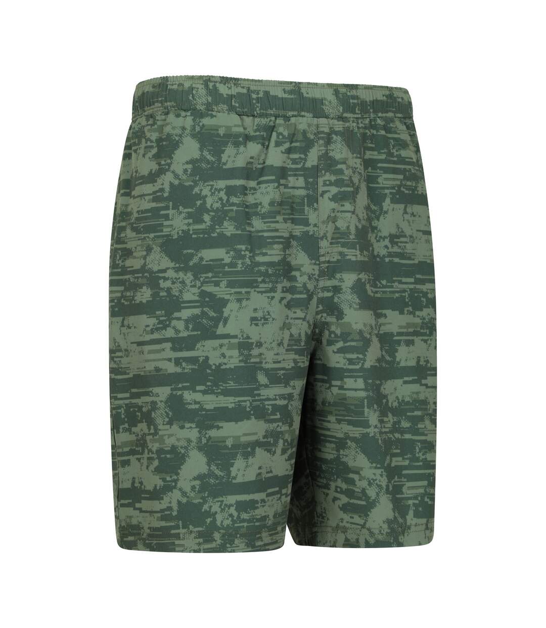 Mountain Warehouse Mens Hurdle Printed Running Shorts (Green)