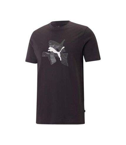 T-shirt Noir Homme Puma Reflective - M