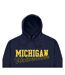 Unisex adult university of michigan wolverines hoodie navy Park Fields