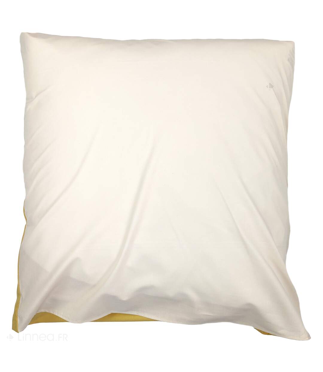 Taie d'oreiller percale de coton ROMY AMBRE-4