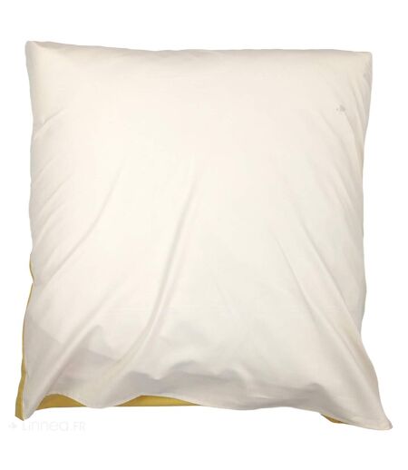 Taie d'oreiller percale de coton ROMY AMBRE