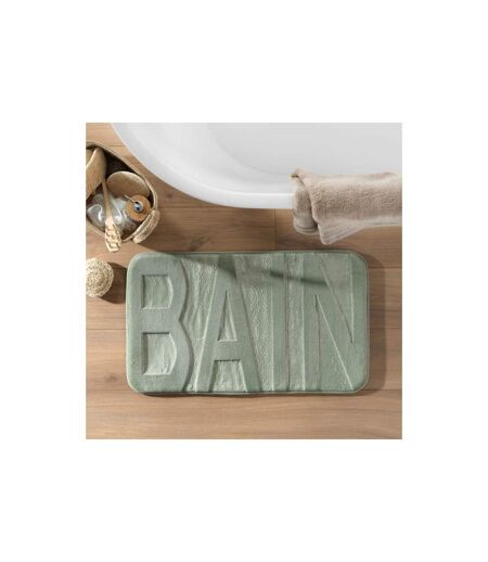 Tapis de Bain Microfibre Relief 45x75cm Sauge