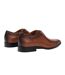 Mens Full Grain Leather Low Heel Formal Shoes Brown Giorgio-2