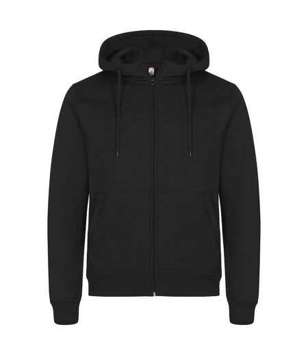 Mens Miami Full Zip Hoodie Black Clique