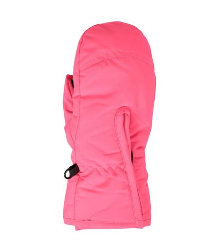 Moufles de ski enfant rose foncé Mountain Warehouse