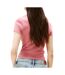 T-Shirt rose femme tommy hilfiger script - l-2