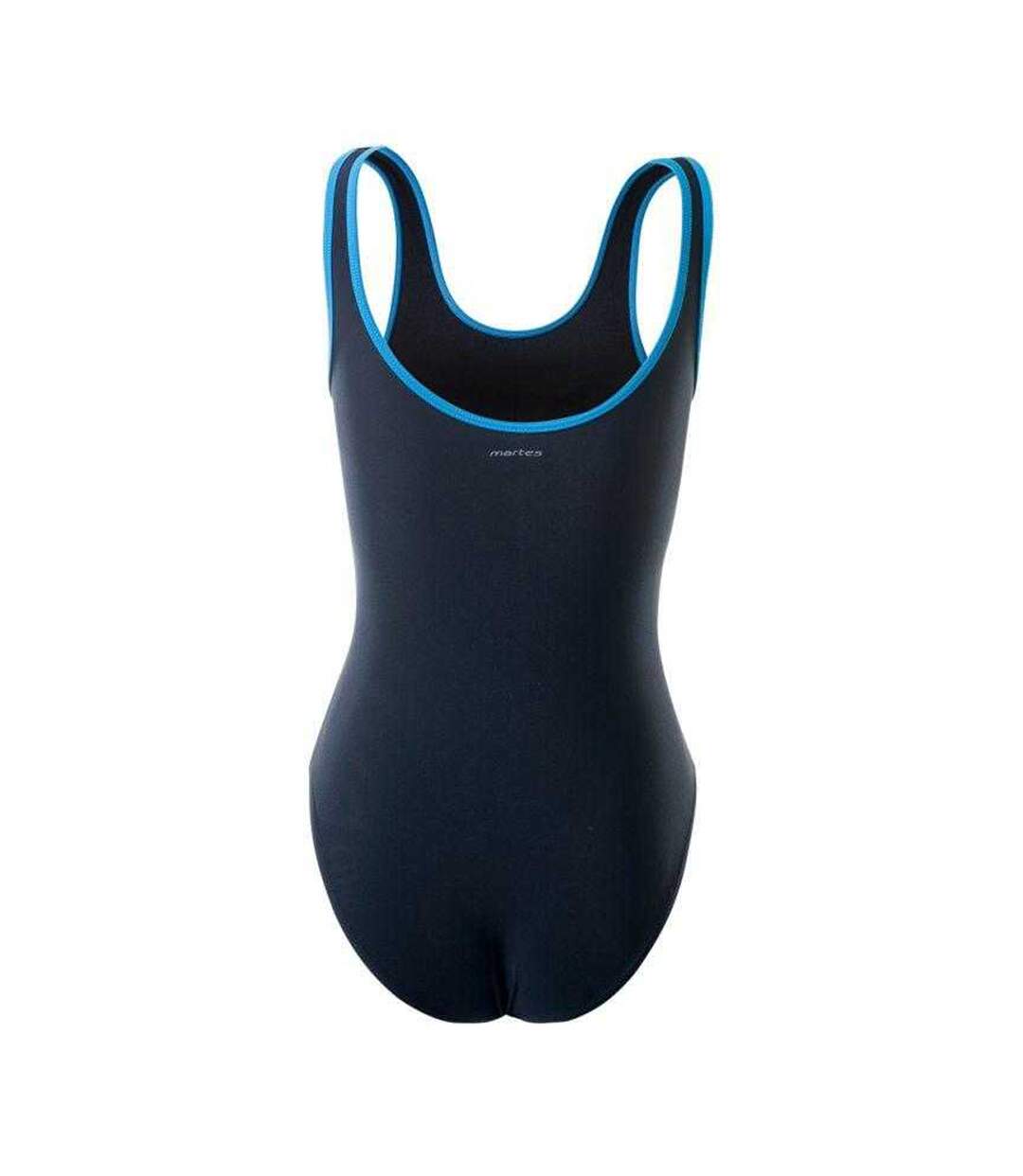 Maillot De Bain 1 Pièce Malica Femme Noir Bleu Martes-2
