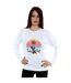 Disney Sweatshirt Femme/Femme Fée Clochette coucher de soleil (Blanc) - UTBI40940-2