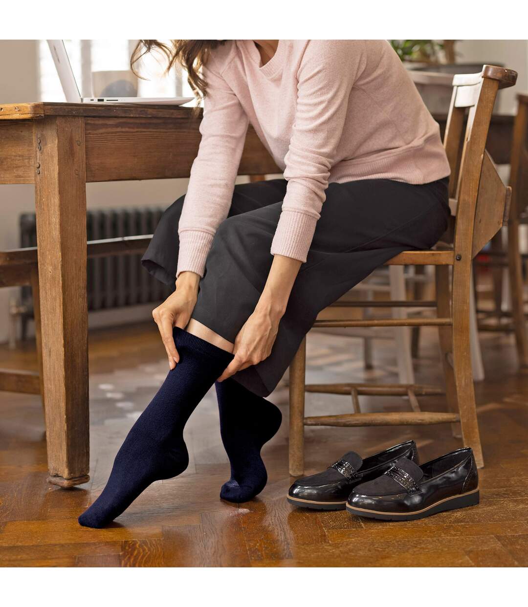4 paires de chaussettes thermiques Ultra Lite pour femmes-5