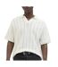 Polo blanc homme jack & jones paros knit-1