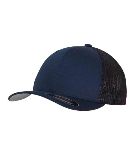 Casquette Trucker Adulte Bleu Marine Flexfit