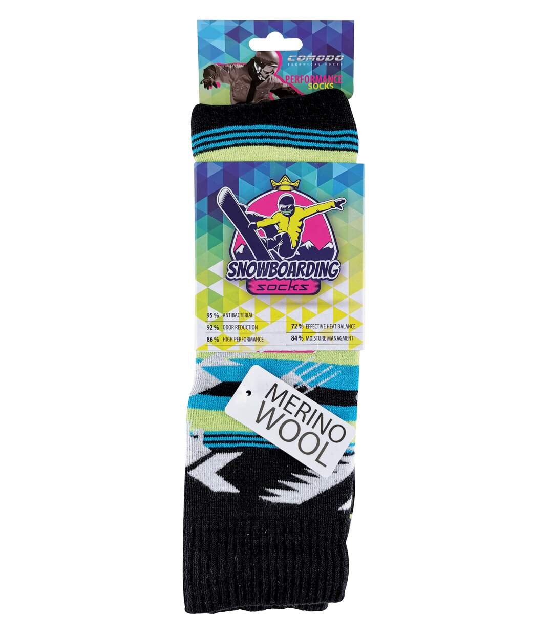 COMODO - Mens & Ladies Technical Snowboard Socks