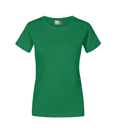 T-shirt Premium Femme Vert Kelly Promodoro