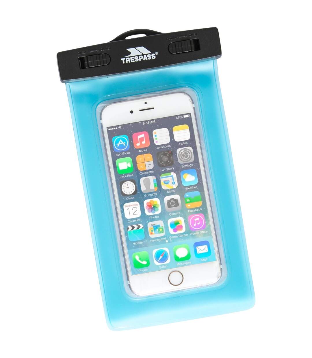 Pool party waterproof phone case one size aqua Trespass-4