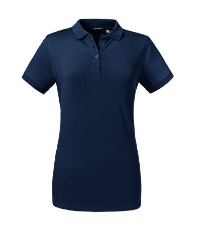 Russell Womens/Ladies Tailored Stretch Polo (French Navy) - UTBC4665
