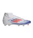 Mens F50 League Firm Ground Football Boots White Red Blue Adidas-1