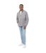 Unisex adult talung microfleece full zip jacket storm grey Iqoniq-3