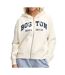 Sweat zippé écru femme superdry ziphood-1