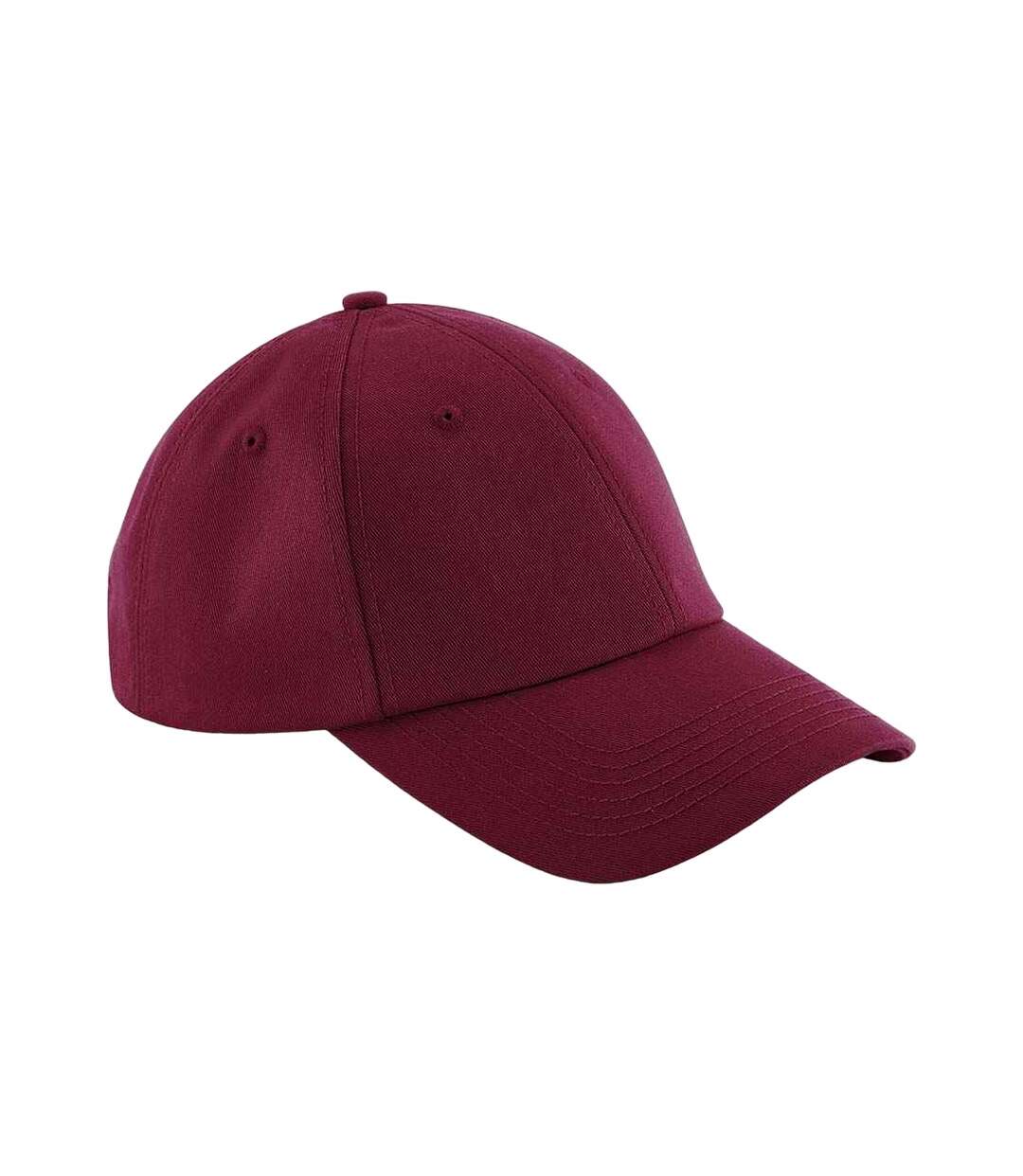 Casquette de baseball authentic adulte bordeaux Beechfield