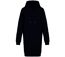 Robe sweat à capuche - Femme - PAT5005 - noir-1