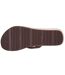 Isotoner Tongs femme talon 4 cm, semelle confortable et légère, sandale de plage, piscine-5