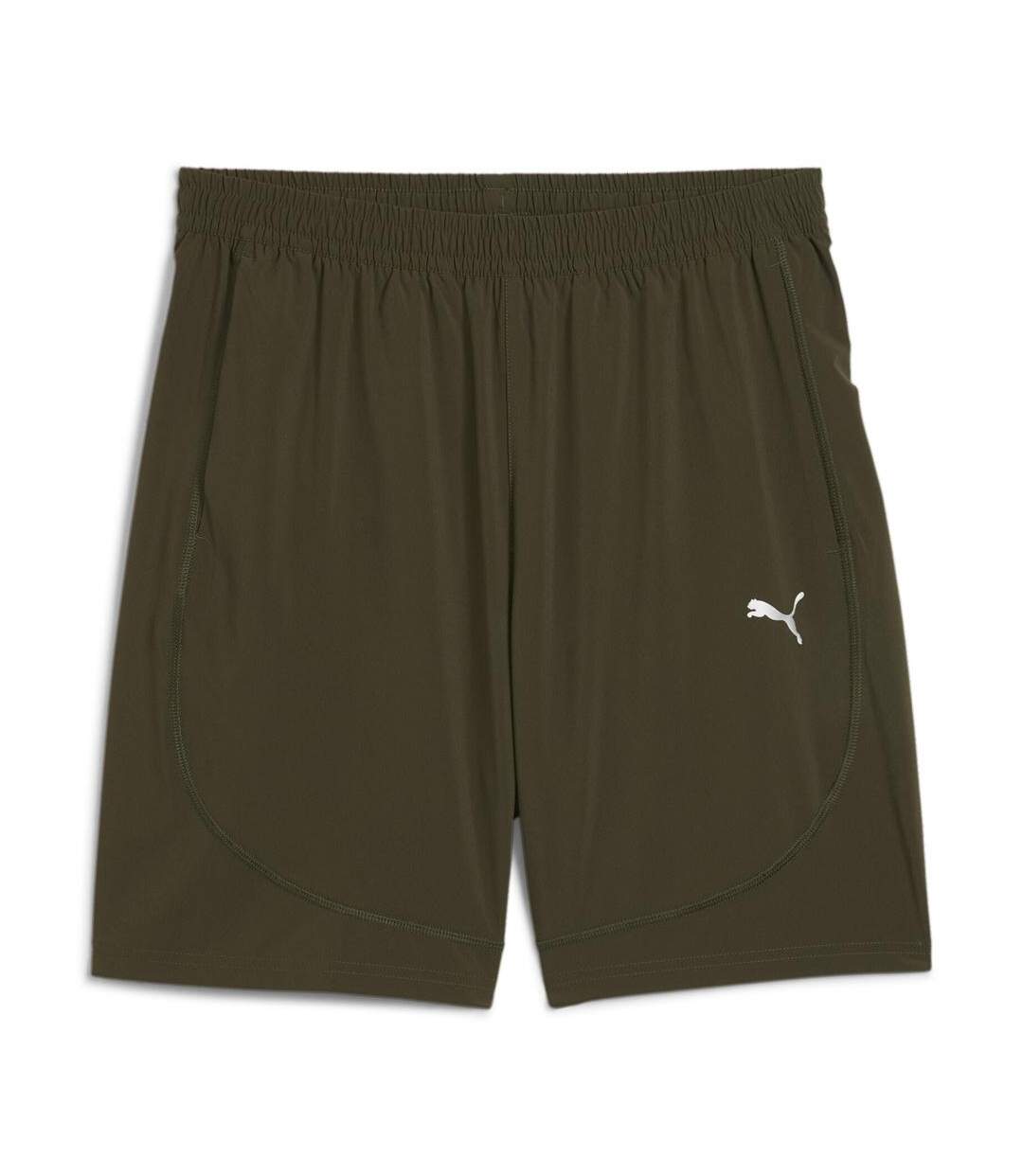 Short de sport kaki homme puma flex 7-1