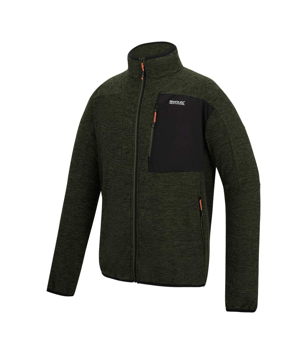 Veste Polaire Scaris Homme Kaki Foncé Regatta-4