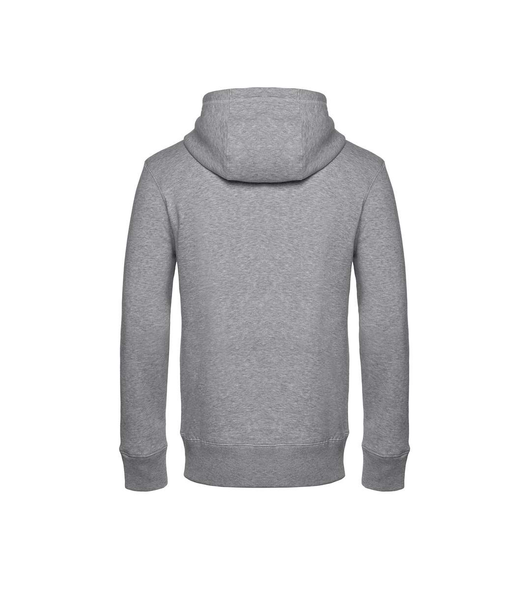 Veste à capuche king homme gris chiné B&C-2