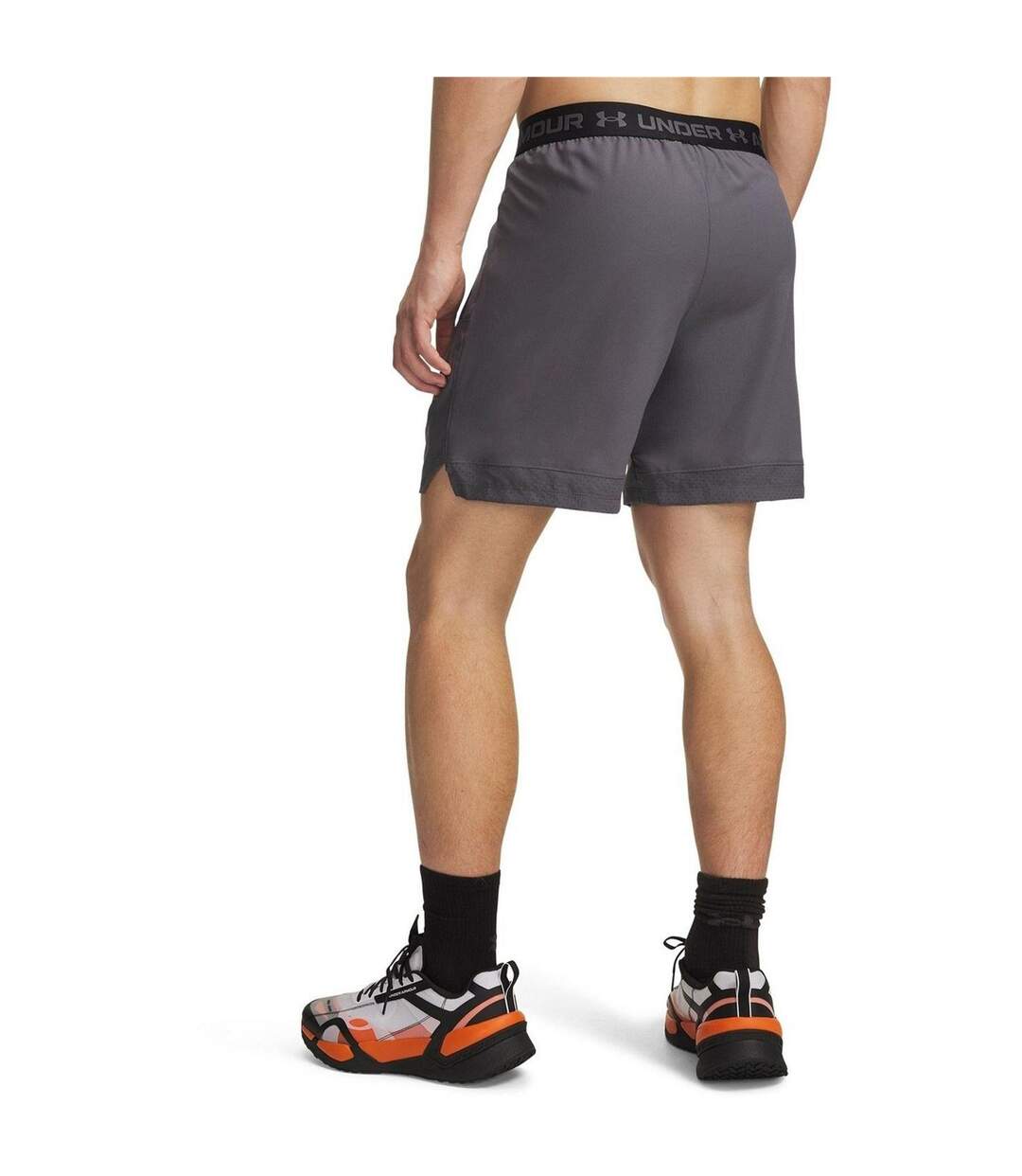 Short Vanish Homme Blanc Orange Under Armour-2